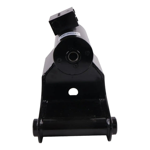 Heavy Workhorse Platform Rotator Actuator With Hydraulic Swing Drive For Jlg Boom Lift 600 Series Parts showing front view with black finish