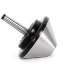 MT2 Lathe Bull Nose Live Center 5 Inch 120mm Morse Taper No 2 75 Degree Heavy Duty Alloy Steel Shaft With Triple Ball Bearings Dust And Liquid Proof