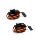 2 Pcs 9G Digital Metal Gear Servo Positive With 460mm Cable For RC Airplane And Car Ultra Smooth High Torque Mini Servo Pack Durable Metal Gears