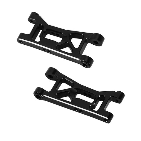 Aluminum Front Suspension Arms Upgrade For Losi Micro B And Micro T Buggy CNC Machined Lightweight Durable Aluminum Black Anodized Finish