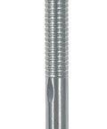 Top Shelf Ten Piece Black Aluminum Blind Rivets For Fuel Door Trim One Quarter Inch Steel Mandrel Heavy Duty Specialty Fastener close-up of black aluminum rivet.