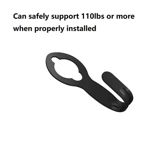 Beefy Heavy Duty Garden Hose Holder For 50Ft And 25Ft Expandable Hose, Steel Wall Mount Rack That Is Rust Resistant, black metal design.