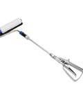 Electric Paint Roller Plays Nice With Your Airless Sprayer For Auto Dispensing And Smooth As Butter Coats Built Tough With Aluminum, Long handle design.