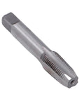 5 Piece NPT Pipe Tap Set In Carbon Steel With Accuracy Ground Threads And Square Shank For Plumbing And Automotive Threading Includes 3/4 1/2 3/8 1/4 And 1/8 Inch Beefy Heavy Duty Tool For Quick Repairs And Long Life, carbon steel pipe tap