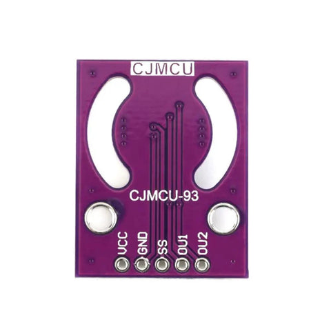 Top view of 3D Joystick Absolute Position Sensor Module With SPI Output, MLX90333 Based Magnetic Flux Density 3D Magnetometer