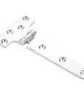 2Pcs 316 Stainless Steel Yacht T Shape Door Hinges Strap Built Tough Marine Deck Hardware For Boats Garage Shed Garden Doors Corrosion Resistant Hinges Kit
