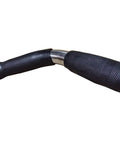 Close-up of rubber grip on 29 Inch Revolving Lat Pulldown Bar With Rubber Grip For Cable Machines, Straight Bar For Lat Pulldown Curl Tricep Press Down