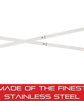 Tempered Steel Thickness Gauge Feeler Stock With Rounded Ends, 0.50mm Thickness, 12 Inch Length, Durable Steel
