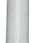 Seven Sixteenth Inch Diameter Steel Heavy Duty Clevis Pins With One And Three Quarter Inch Length Zinc Plated Finish Single Hole For Quick Pins And Fasteners Pack Of Six For Farm Shop Auto And Industrial Projects, showing front view.