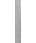 Rectangular lathe tool bit bar for turning and boring, brushed steel finish, 200mm x 12mm x 2mm