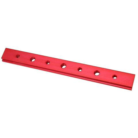 200mm T Slot Miter Track Jig For Woodworking Pro Grade Aluminum Alloy Miter Bar Accessory With Smooth Sliding And Precise Cutting Durable Construction Red Finish For Clean Accurate Cuts