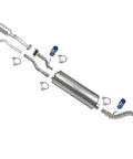 Left and Right Catalytic Converters Muffler Tail Pipe Exhaust System Replacement for Hummer H2 2003 2004 2005 2006 Easy Install