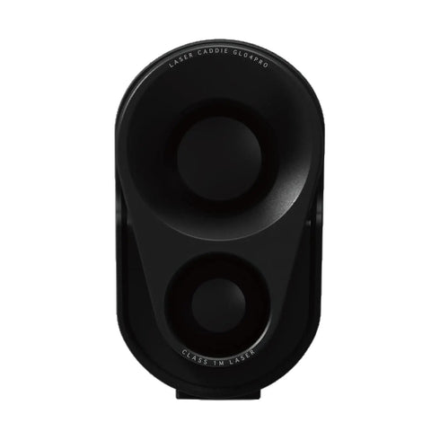 Kick Butt On The Greens With This Badass Golf Laser Range Finder Rig Featuring A Crisp 2 Color Oled Screen And Hybrid Pin Search Plus Continuous 3 Point Measurement Gear For Precise Distance Tracking In Black Gl04pro Model - top view of the compact black laser rangefinder.