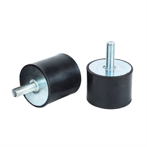 Tough As Nails Rubber Vibration Isolation Mounts Four Pack With M8 Threads for reducing engine rumble and absorbing shock.
