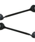 Top Shelf Front Lower Control Arms And Ball Joints Suspension Kit Six Piece Set For Rear Wheel Drive Chrysler 300 Charger 2005 To 2010. Black control arms with ball joints.