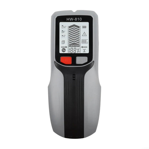 Multi-Mode for stud Finder 38mm Deep Wood Metal Scan Multi-Mode(Gray) handheld device with digital display and buttons.