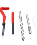 30 Piece Stainless Steel Thread Repair Kit M10 X 1.5 Includes Wire Inserts And Twist Drill Bits Wrench Thread Taps And Breaking Pin Tool