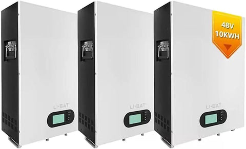 Badass Durability Meets Smart Tech In This 10kWh LiFePO4 Solar Energy Storage Battery, featuring compact design and touchscreen.