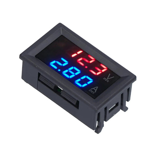 DIY Friendly Voltmeter And Ammeter Panel Meter For PCB Wiring 50A Digital Readout Shows Voltage And Current At A Glance Compact Lightweight