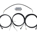 Upgrade Your Truck With This Top Shelf Nylon Fuel Line Kit For Chevy Avalanche Tahoe Suburban Yukon 2000 To 2004 Models That Prevents Leaks And Keeps Your Ride Running Smooth Without Any Drama Or Failures. Black nylon fuel line kit with three coiled hoses and metal filter