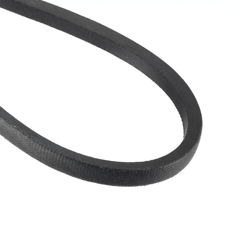 Close-up of Two Pack A23 V Belt Set 23 Inch Pitch A Section Rubber Drive Belt Neoprene Oil Water Solvent Resistant 13mm Wide 8mm Thick