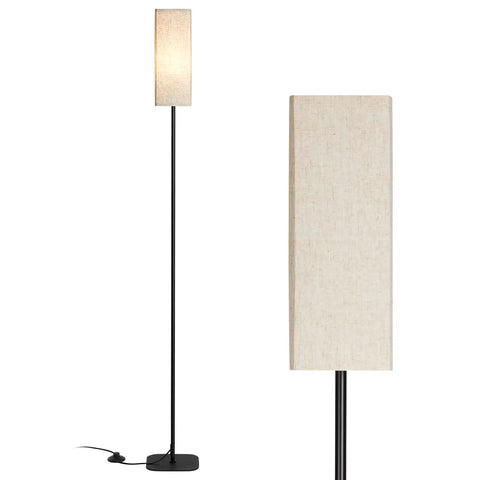 Modern LED Floor Lamp With 3 Color Temperatures Adjustable Brightness For Living Room And Bedroom Cozy Reading Light Standing Lamp