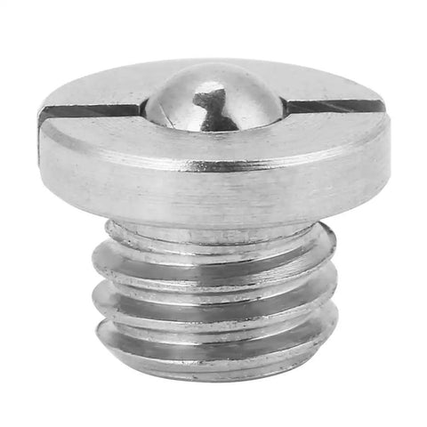 Kickass Stainless Steel Spring Loaded Ball Plungers M5X5 Threaded Set Featuring Flanged Heads And Ridiculously Smooth Action Perfect For Precision Clamping Auto Projects Quick Install Setup, close-up of threaded ball plunger.