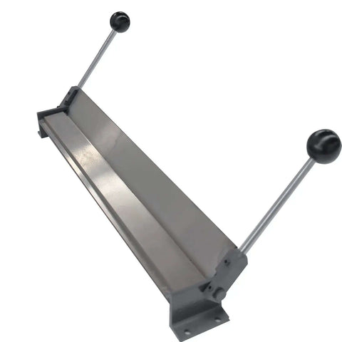 Portable 18-Inch Sheet Metal Brake for 18-Gauge Mild Steel, lightweight aluminum frame, adjustable 0-90 degree bend