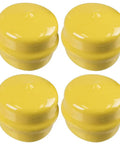 Four Pack OEM Cap M143338 For Tractors And UTVs, yellow plastic caps for LT150 135 D155 E100 E110 E120 E140 E150