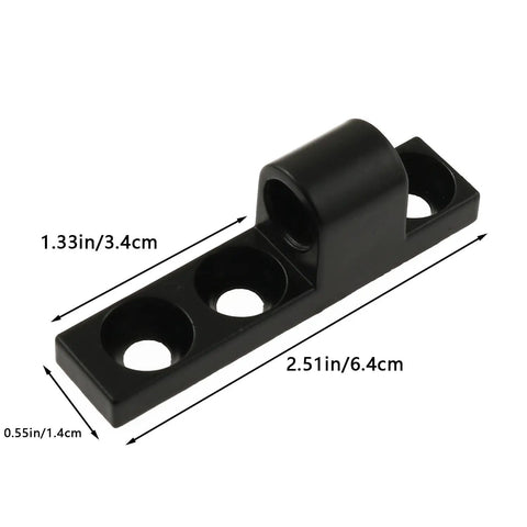 Two Pack Black Zinc Alloy Removable Hinges For Wardrobes Bookcases Wine Cabinets And Door Panels Heavy Duty Built To Last
