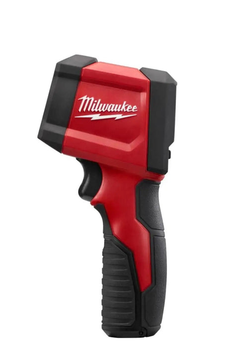 10 To 1 Infrared Temperature Gun With Easy One Hand Operation Durable Construction Quick Temperature Readings For HVAC Plumbing And Electrical Work Handheld Red Tool For Accurate Surface And Appliance Temps