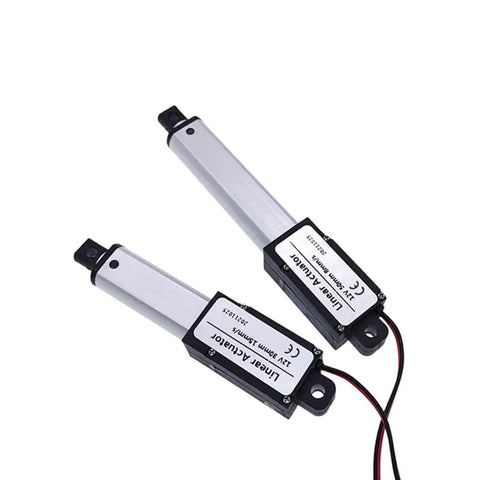 Super Cool DC 12V Linear Actuator Motor With 30mm Or 50mm Stroke for smooth industrial automation and robot upgrades.