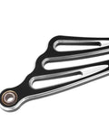 Black CNC Gear Wing Shift Linkage Shifter For Harley Touring Bikes 1980 To 2019 Fits Electra Glide Road Glide Street Glide Road King Softail Dyna Wide Glide Trike, black aluminum linkage