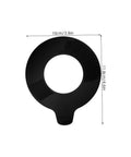 Beefed Up Two Piece Heavy Duty Excavator Pin Shim Kit Durable Round Rubber Washers For Machinery Protective Pads For Excavator Boom Bushing Industrial Replacement Parts, 10cm size