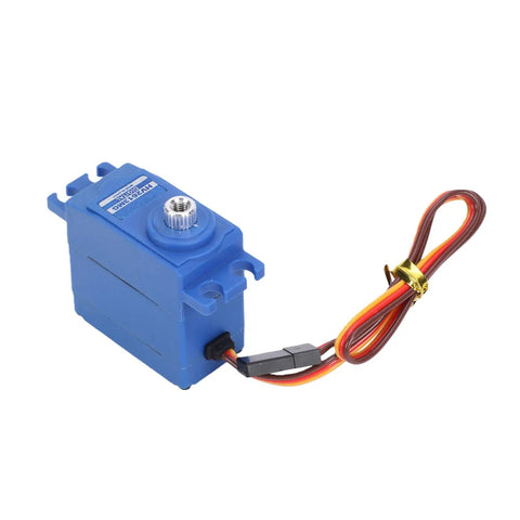 Heavy Duty Digital RC Servo 26 Grams With Full Metal Gears And Rugged Sandblasted Housing built like a tank for high voltage RC cars.