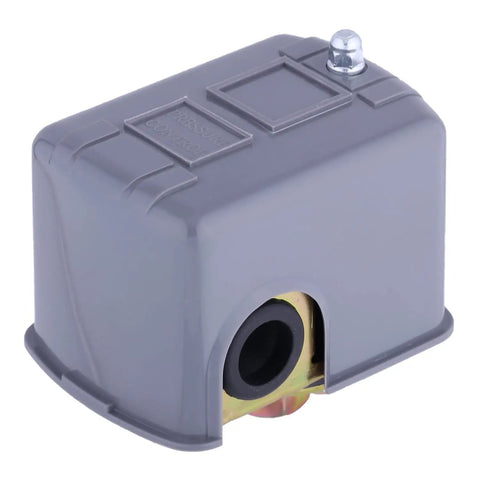 Water Pressure Switch For Well Pump 50/70 PSI 2 Pack Easy Install With Adjustable Cut-In 50 PSI And Cut-Off 70 PSI 1/4 In NPT Female Fittings Durable Grey Replacement For Pumptrol Style Well Pump Parts