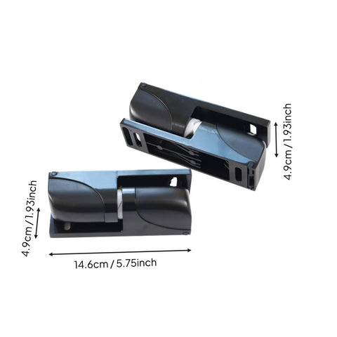 Rock Solid Zinc Alloy Cold Storage Door Hinge Featuring Smooth Lift Assisted Self Closing Pivot Built Tough For Commercial Freezer Rooms And Pro Grade Refrigeration Hardware, showing dimensions 14.6cm x 4.9cm.