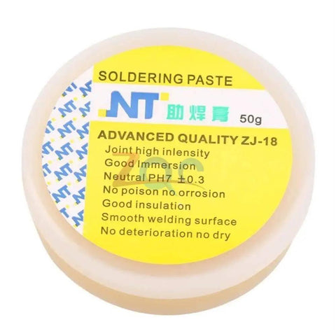 50g Rosin Solder Paste Flux No Clean Soldering Cream Pro Grade DIY Friendly for Electronics Repair Tin Grease in jar