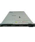 Certified Renewed Rackserver Equipped With Dual Intel Xeon Silver 4310 Processors Plus One Terabyte DDR4 Ram And Four Nine Hundred Sixty Gigabyte Solid State Drives Including Rail Kits For Kickass Daily Datacenter Computing Tasks showing the front view of a server.
