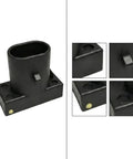 Straight Swap Coolant Level Sensor Kicks Low Fluid Alerts Off For Chevy Bolt EV EUV 2014 To 2023 Plug In Battery Thermal Monitor Direct Oe Drop In Part 22922224 95281145 Sturdy Black Plastic Unit with detailed side view.