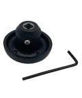 Drive socket and wrench of Wet Blade Assembly Replacement Kit With Wrench Drive Socket And Removal Tool For High-Power Blenders Fits 64oz 48oz And 32oz