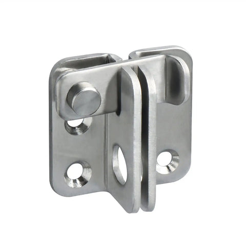 Heavy Duty Stainless Steel Sliding Bolt Door Latch With A Brushed Finish for secure gate closure and reliable drawer security.