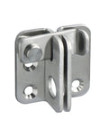SSWKTCRPZ Stainless Steel Sliding Bolt Lock Door Latch Gate Drawer Hardware close-up, showcasing details and finish.