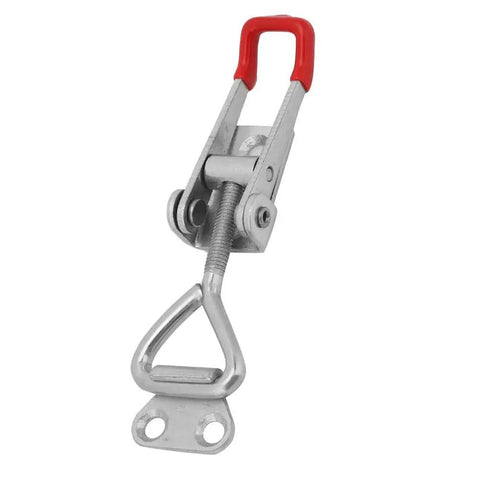 Top Shelf Carbon Steel Toggle Clamp Featuring High Leverage Latch Lock For Welding And Woodworking Shop Projects Tough As Nails Workholding Tool That Holds Firm Always