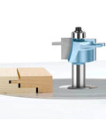 Kick Your Woodworking Game Up With This 1/2 Inch Mortise And Tenon Router Bit, Boasting A Bearing Guide For Flawless Edge Trimming, Flush Cutting, And Precision Joinery On Any Furniture Or Cabinet Project You Got Going Today.
