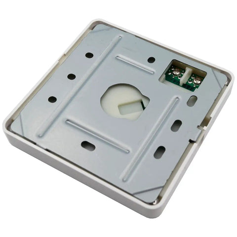 Back view of the UMC-117 Wired Main Remote Control for Residential Tankless Gas Water Heaters RTG20006DW Easy Temperature Adjustment