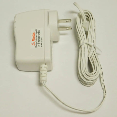 12V Li Ion Battery Charger For Rollease Acmeda Automate Motors In Motorized Roller Shades With A Thirteen Point One Foot Lead
