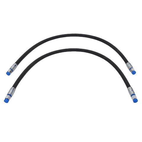 Heavy Duty Excavator Diverter Valve Hoses Two Pack Quarter Inch Interface High Pressure 60 MPa 8700 PSI Throttle Valve Hose Replacement