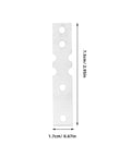 Beefed Up Heavy Duty Joining Plates For Wooden Door Frames Iron Metal Door Plates With Effortless Installation Enhanced Stability