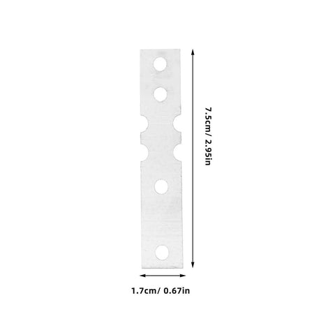Beefed Up Heavy Duty Joining Plates For Wooden Door Frames Iron Metal Door Plates With Effortless Installation Enhanced Stability